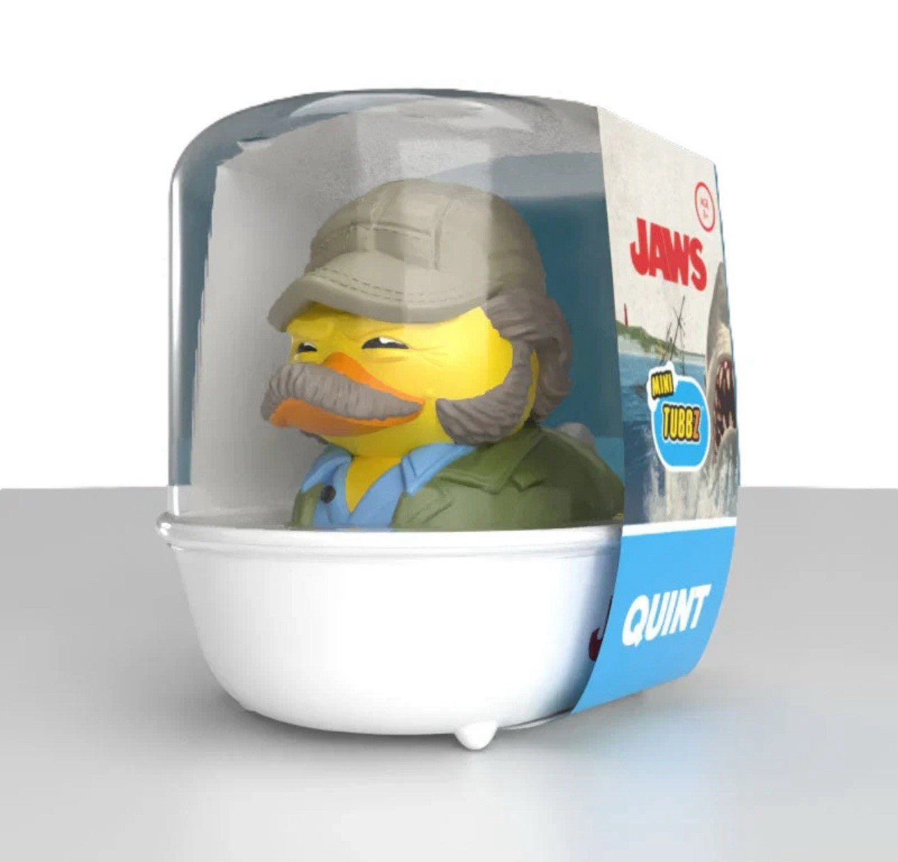 TUBBZ COLLECTIBLE RUBBER DUCK MINI EDITION JAWS 50th Anniversary SAM QUINT ORCA