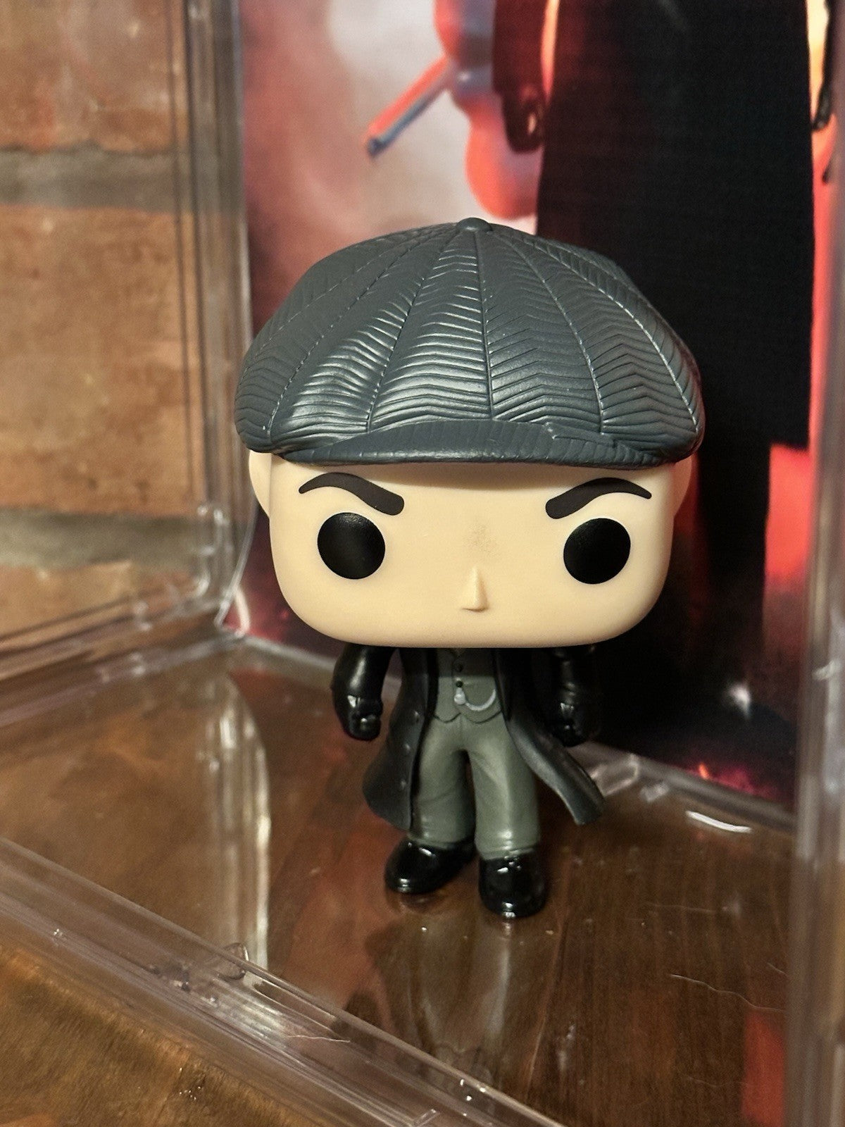 Custom Peaky Blinders Thomas Tommy Shelby Figure & Hard Display Case Movie4