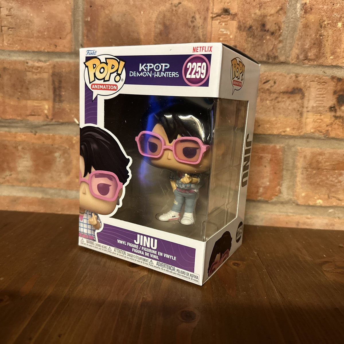 FUNKO POP KPOP DEMON HUNTERS Jinu 2259 K Pop Huntrix Group Band New  Gift1
