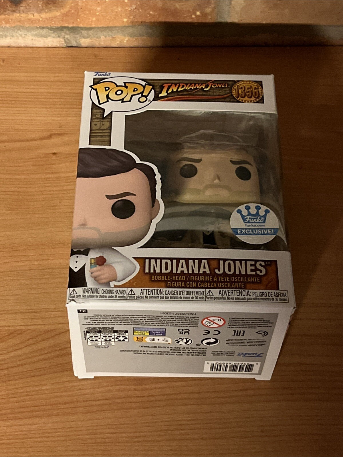Funko Pop! Indiana Jones (White Suit) #1356 - Ltd Ed Figure Indy Gift Import3
