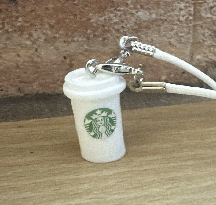 Mini Starbucks Coffee To Go Cup Keyring Doll Bag Charm Collectible Keychain1