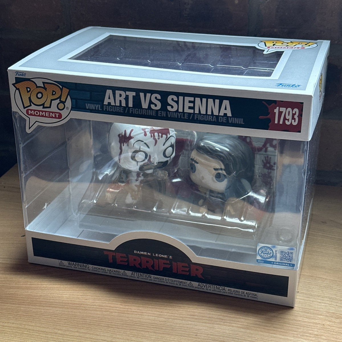 Funko Pop! Terrifier 2 Art vs Sienna Pop Vinyl Deluxe Horror IN STOCK NOW1