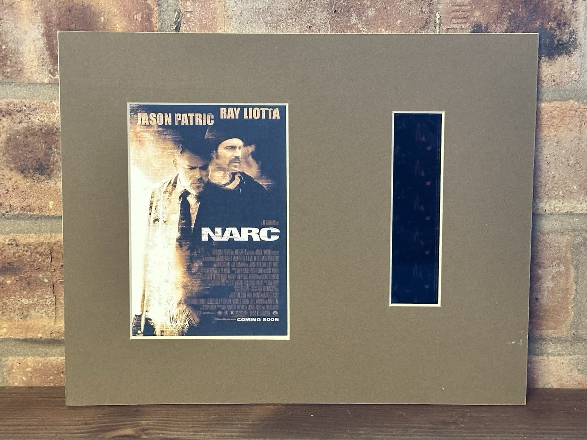 Film Cell NARC Film Movie Gift 8x10 1/200 COA ,  Patric, Liotta1