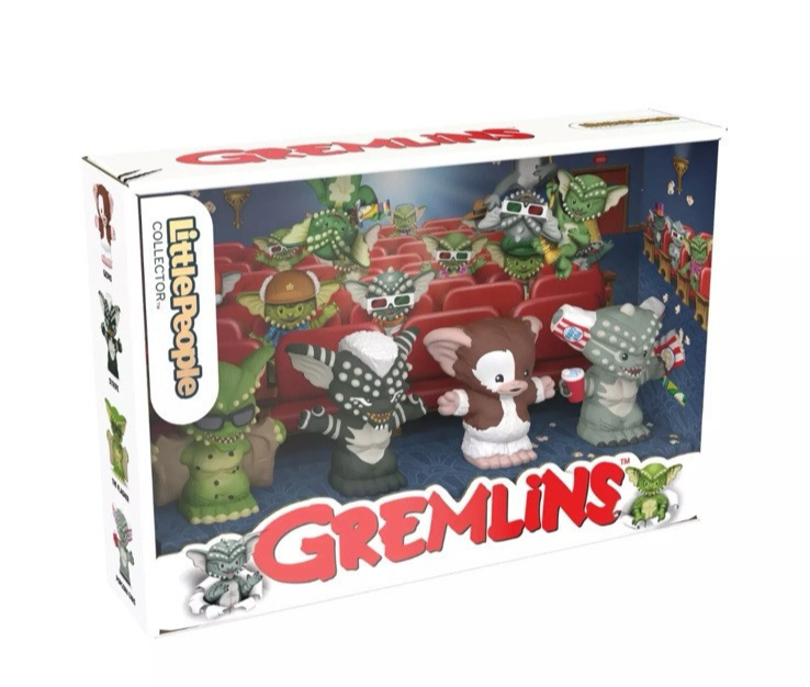 Little People Collector Gremlins Special Edition Movie Set New Fisher In Stk 2wk