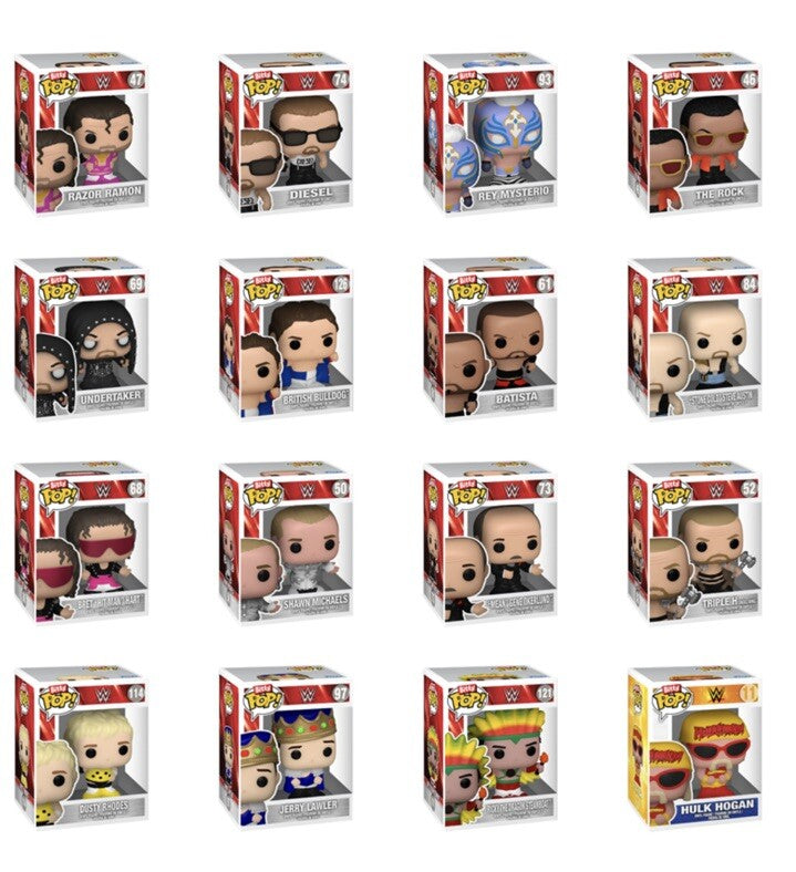 Funko Bitty Pop WWE Wrestling Diesel Collect All 16 In Stock now 3