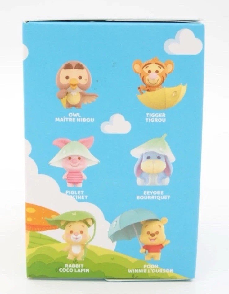 MINISO  RABBIT Confirmed  Winnie The Pooh Series Rainy Season Blind Box Figure1