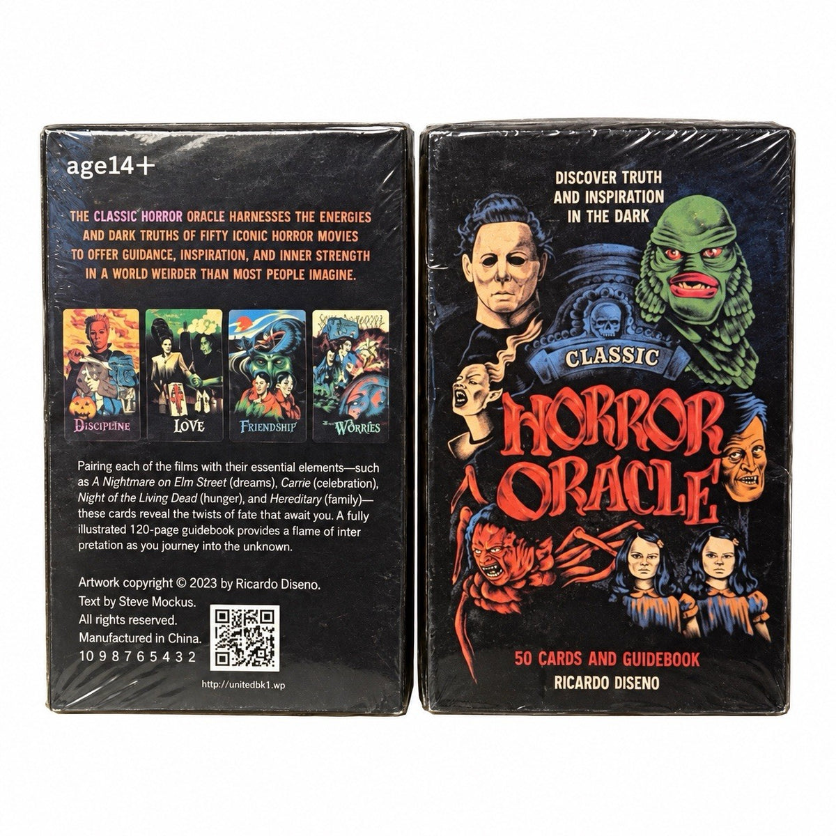2023 Classic Horror Oracle Ricardo Diseno 50 Cards & Guidebook Sealed0