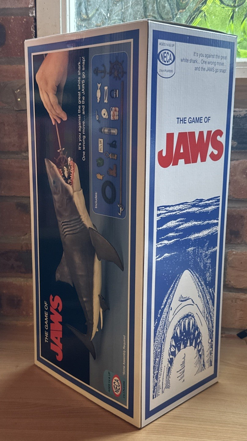 The Game of Jaws 50th Anniversary Edition 15" Shark Neca 2025 In Stock