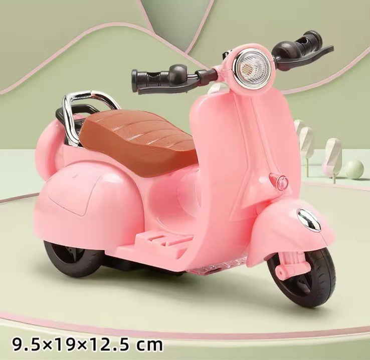PINK Scooter For Labubu Perfect Size Moped With Lights And Sounds  Gift Doll0