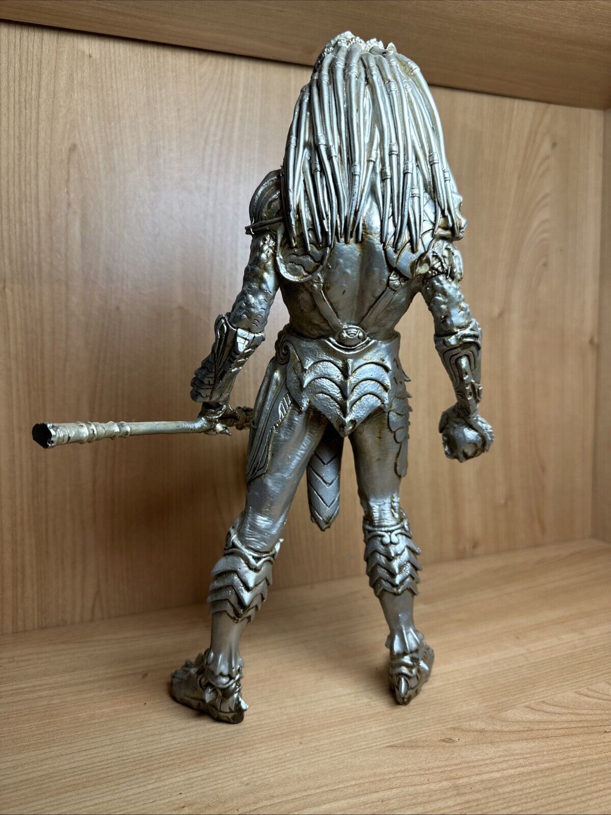 Predator Holding Axe Resin Sculpture Figure Statue Handmade Art From Comic Con