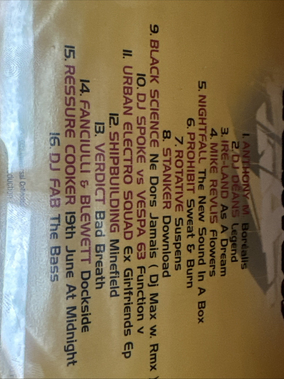 Rare Trance Party No.3 CD Album Mixed by Seb B. Rare 90’s Mixed Cd Electronic2