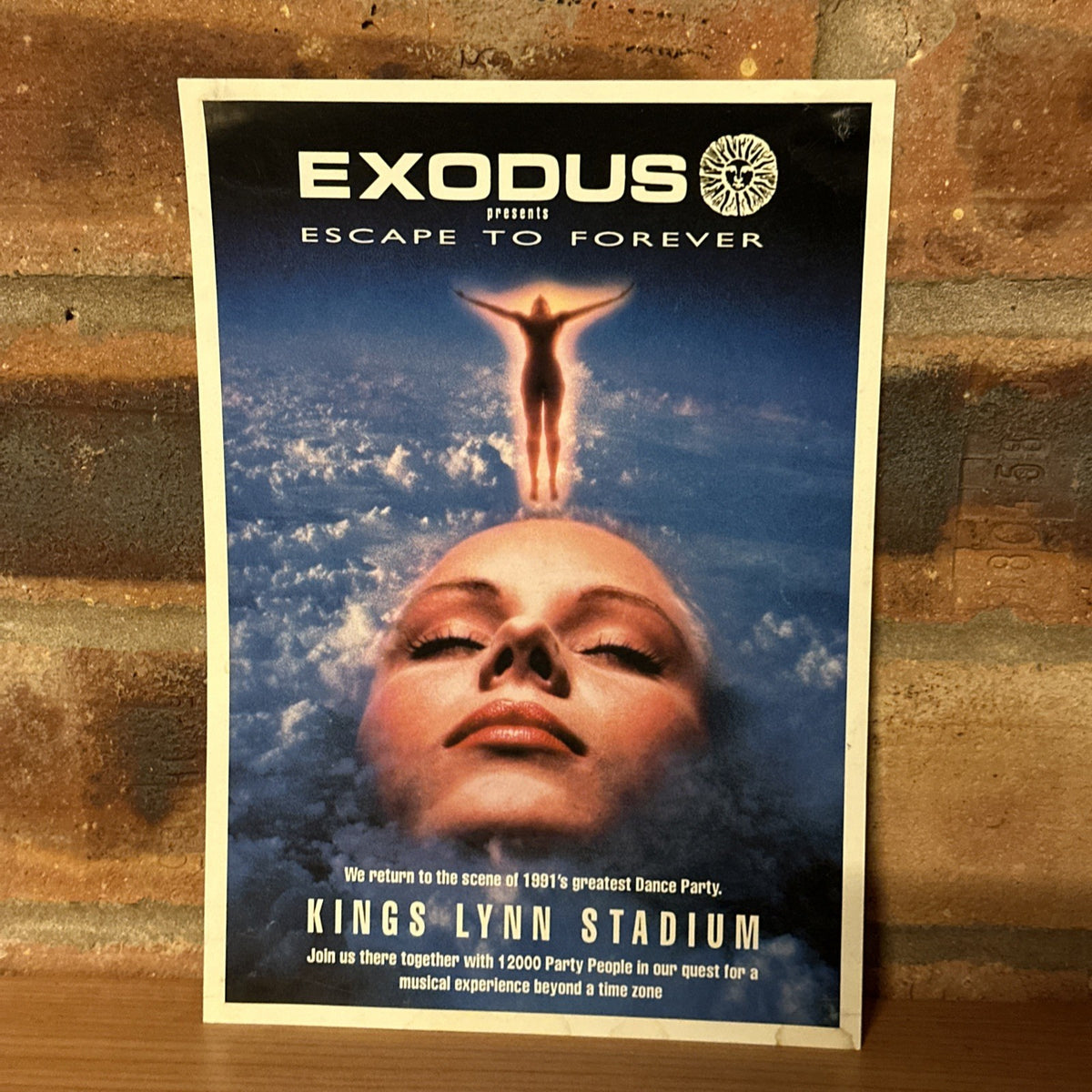 Rave Flyers Exodus Escape To Forever Oct 1992 Mix Mag Arena Kings Lynn Pre Flyer0
