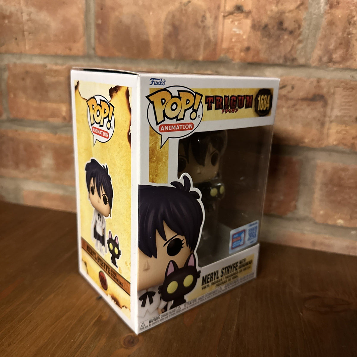 FUNKO POP: TRIGUN - MERYL STRYFE W/KURONEKO NY24 EXC2