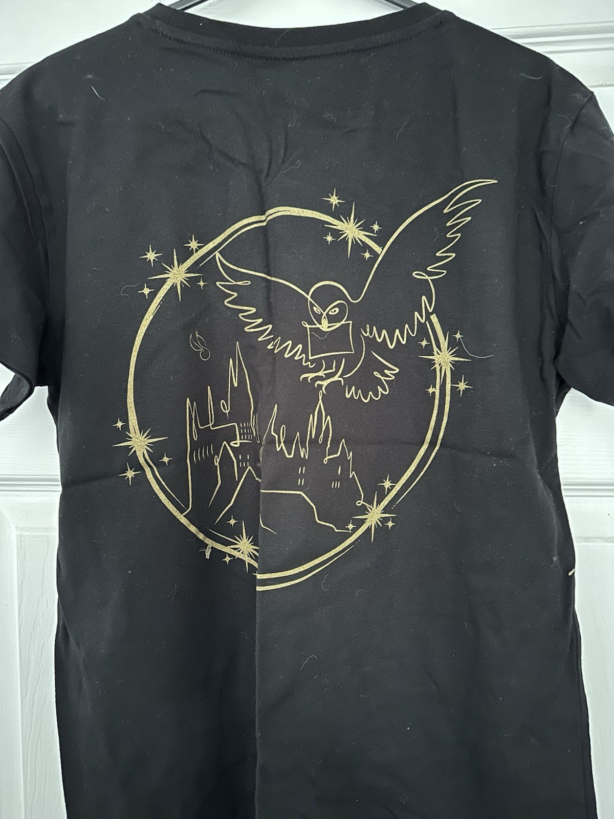 Harry Potter HP Owl Gryffindor Hogwarts Hedwig Tshirt Size Medium Official3