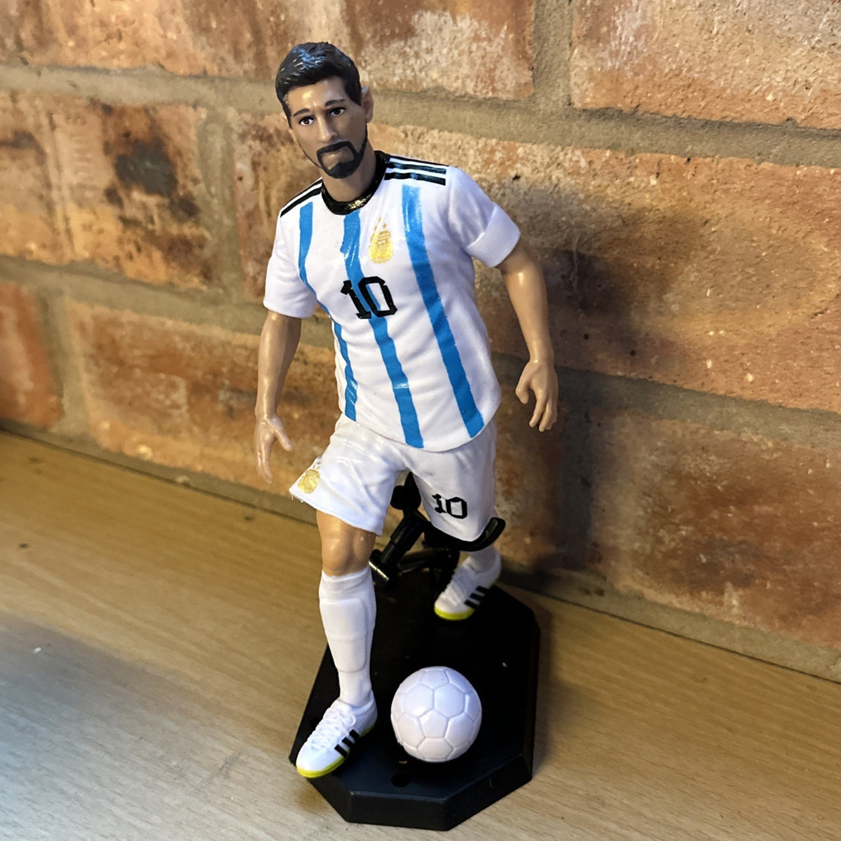  Football Star FIFA Messi Argentina  Model Cartoon Action Figure Soccer 17cm1