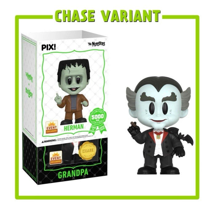 Thrilljoy PIX! The Munsters Herman Sdcc 2025 Exclusive Chase Super Due End Aug
