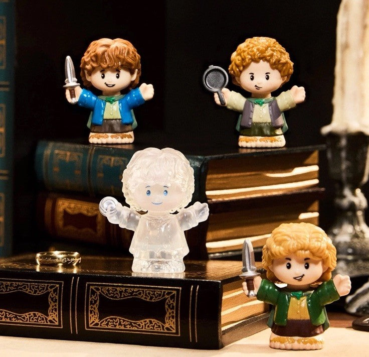 LORD OF RINGS Fisher Price Little People Collector WEATHERTOP SET LOTR Light Up