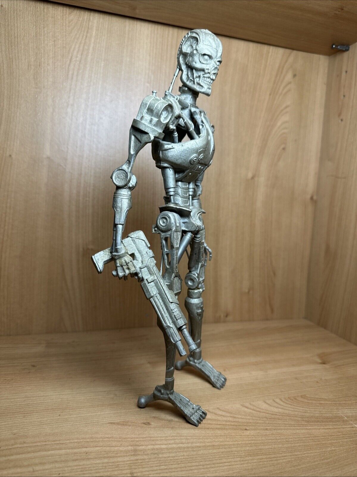 Hand Sculpted Metal Terminator ENDOSKELETON T800 30cm Schwarzenegger Comic Con