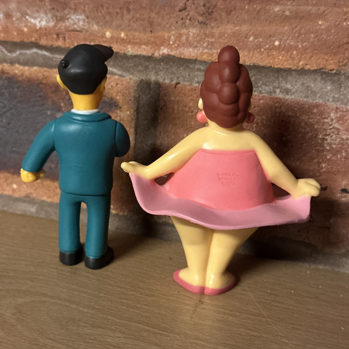 The Simpsons PRINCIPAL SKINNER & BALLERINA TINA SIMPSON Figure 5.5' VINYL FIGURE2