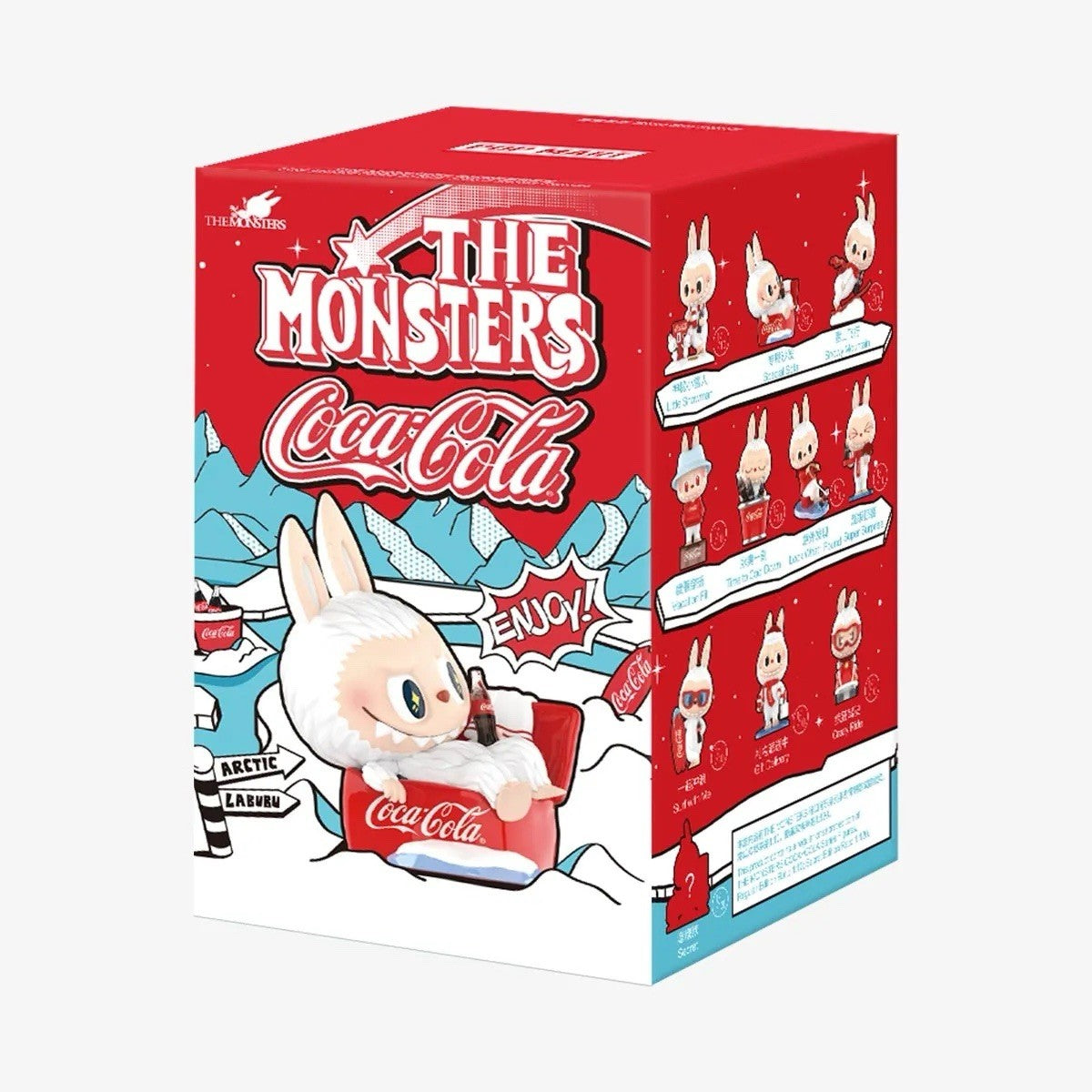 💯 Official POP MART Monsters Little Snowman Labubu  Coca-cola Series Sealed