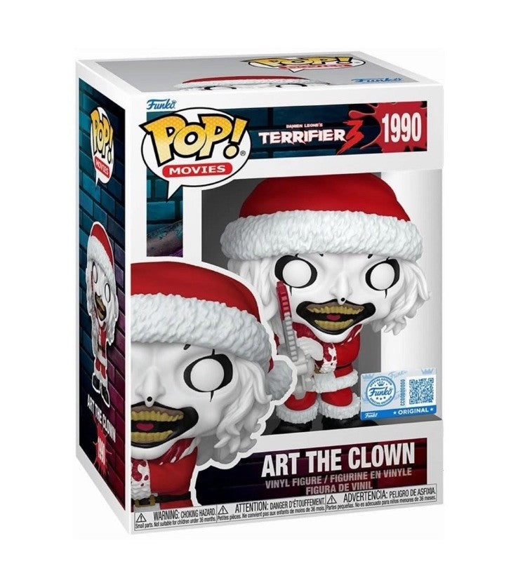Funko Pop Art the Clown with Chainsaw (Bloody) #1990 – Terrifier 3 Horror0