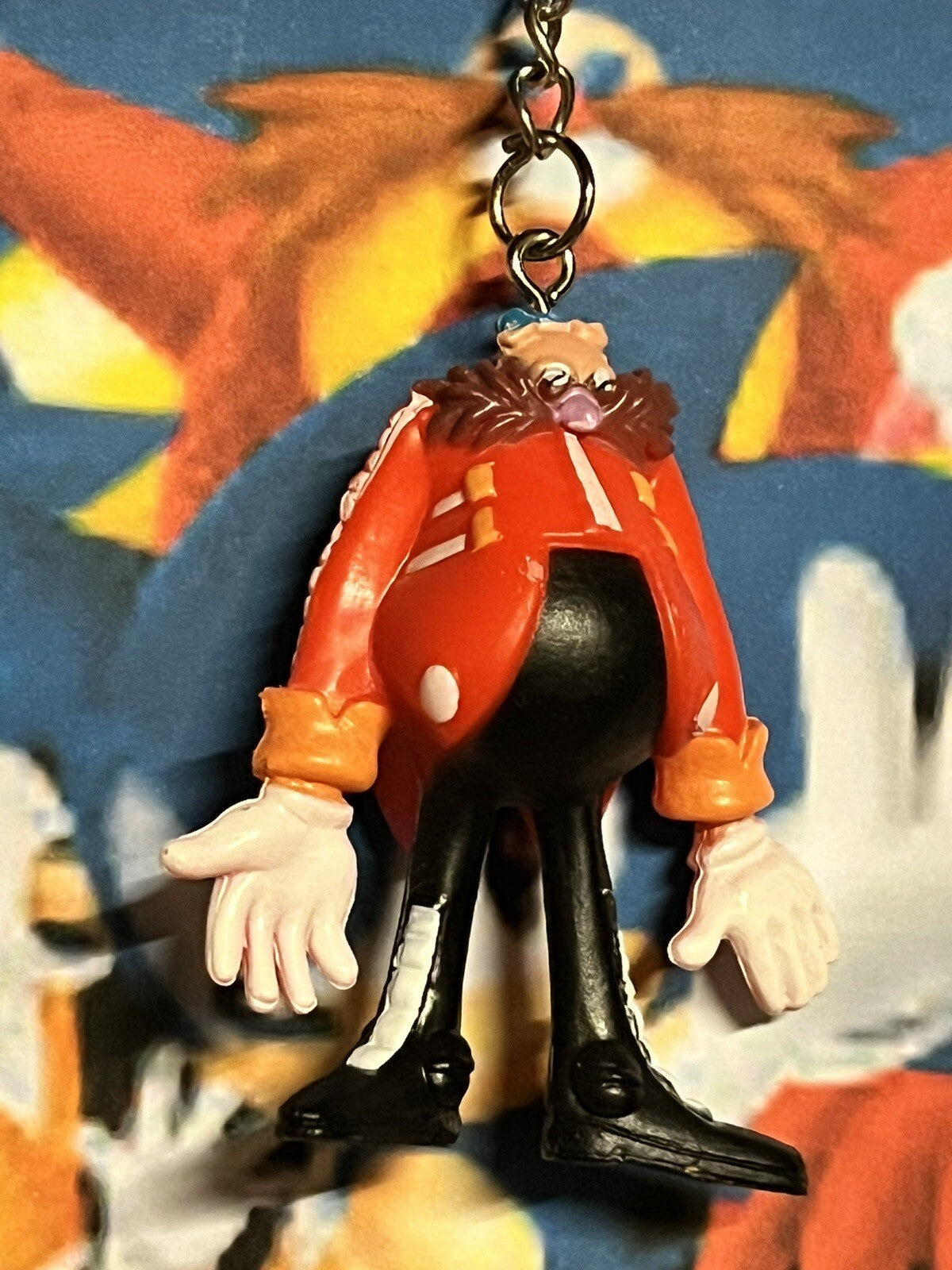 Sonic The Hedgehog Doctor Eggman Keyring Keychain 1