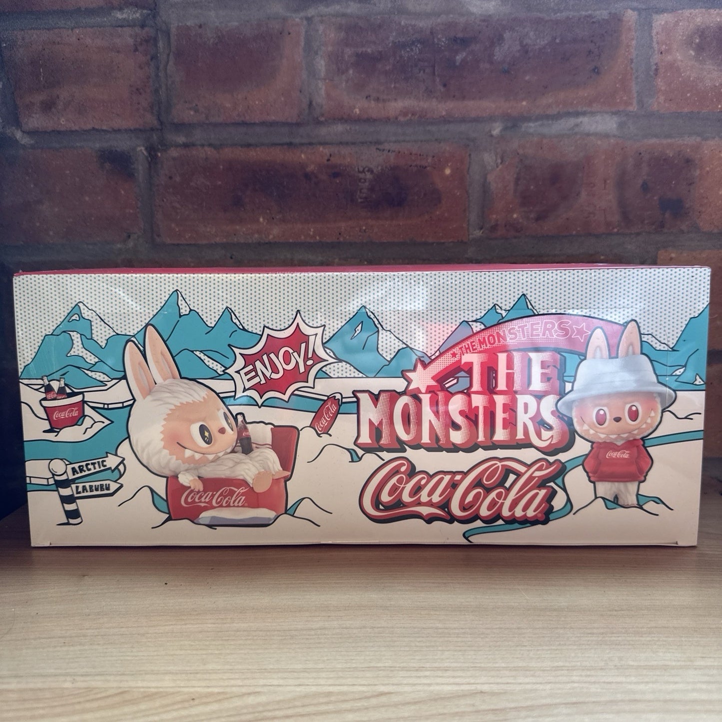 💯 Official POP MART Monsters Little Snowman Labubu  Coca-cola Series Sealed