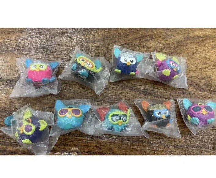 3 x Furby Boom Sealed Blind Bag Mini Figures Collect The Set Gift5