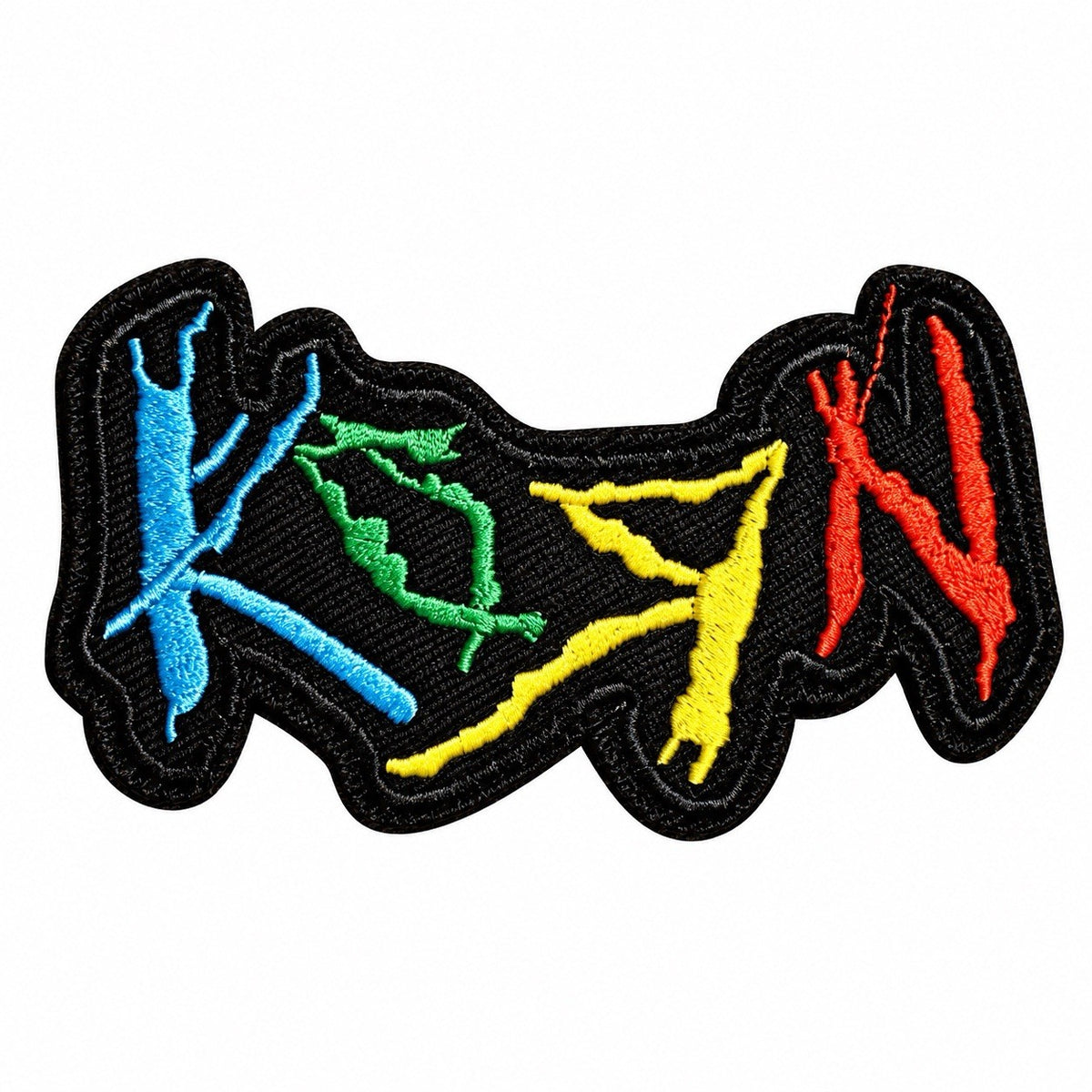  Korn Metal Music Rock Band Badge Patches SOSJams Sew Iron On Patch0