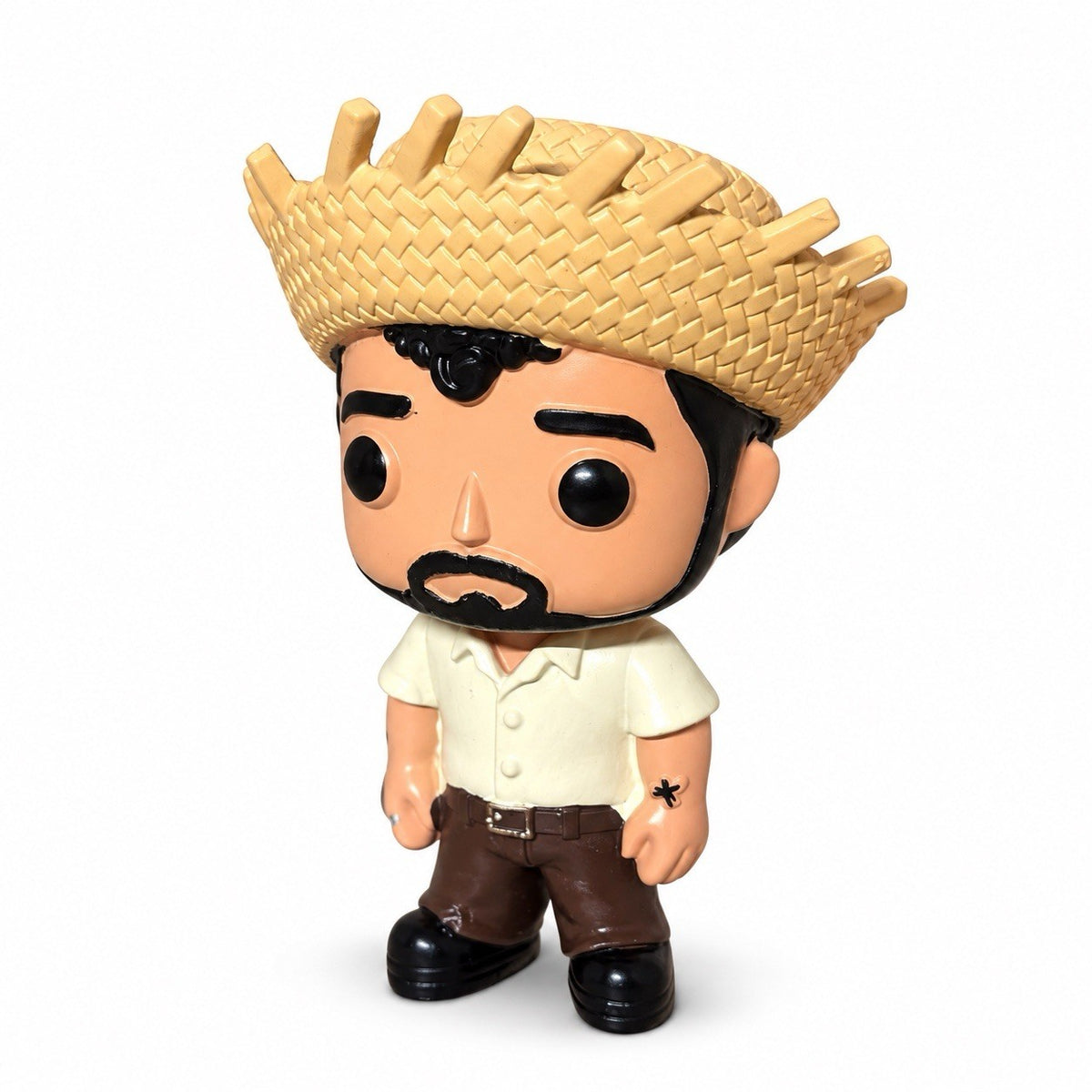 Bad Bunny  Exclusive Pop Star Resin Figure – Iconic Straw Hat Figure No Jacket0