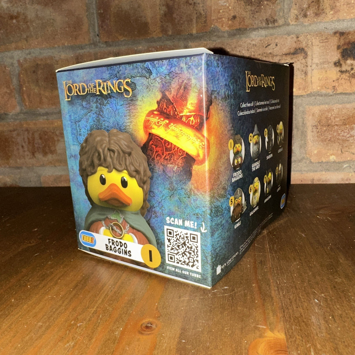 TUBBZ LOTR Frodo Baggins Collectible Duck Vinyl Rubber Collectable Figure2