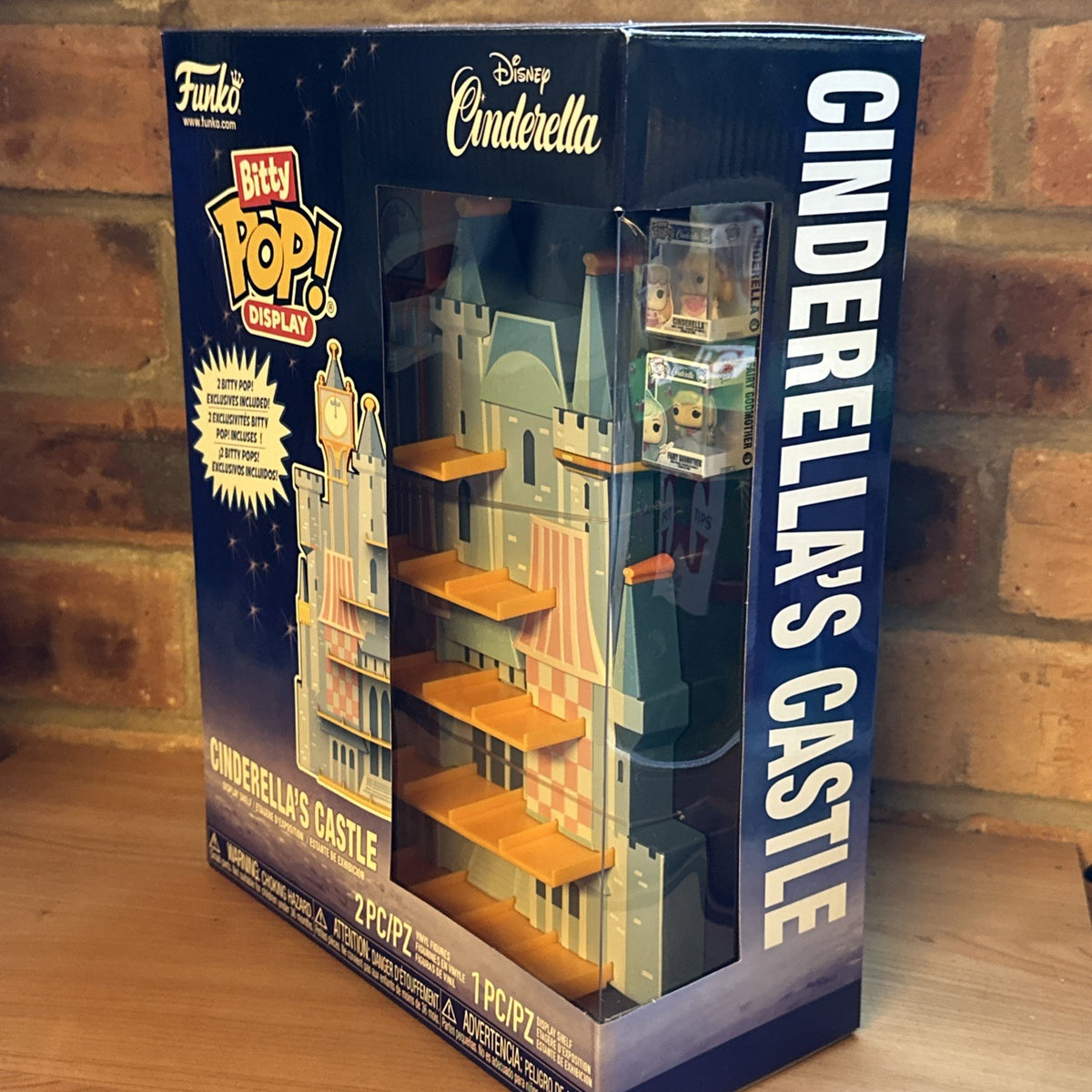 Cinderella's Castle Funko Bitty Pop! Display Case Brand New Gift Cinderella2