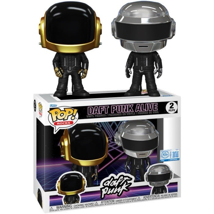 FUNKO Pop! Daft Punk Alive Era 2-Pack  Exc Hot Rocks Ltd Ed Music Rock Merch2