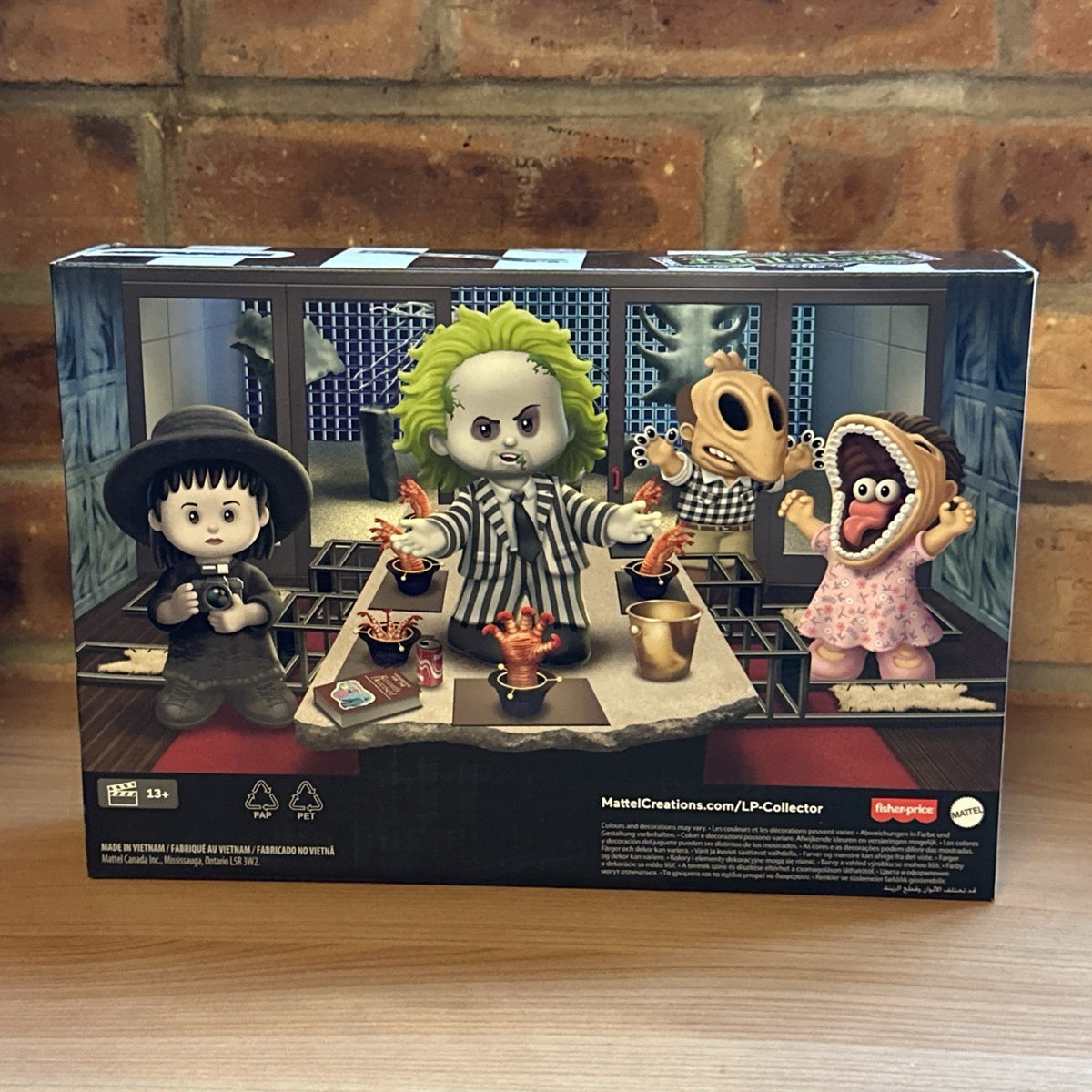 Beetlejuice Fisher-Price Little People Collector Set Bj Maitland Deetz In Stk3