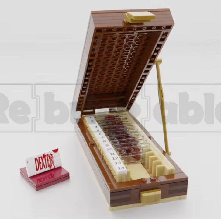 Dexter Morgan Sealed Blood Slide Box Moc Set Brand New 1