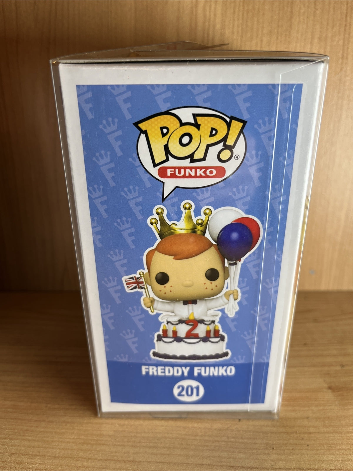 Funko Pop! Birthday Freddy Funko In Cake #201  (EXCLUSIVE!) - New Gift