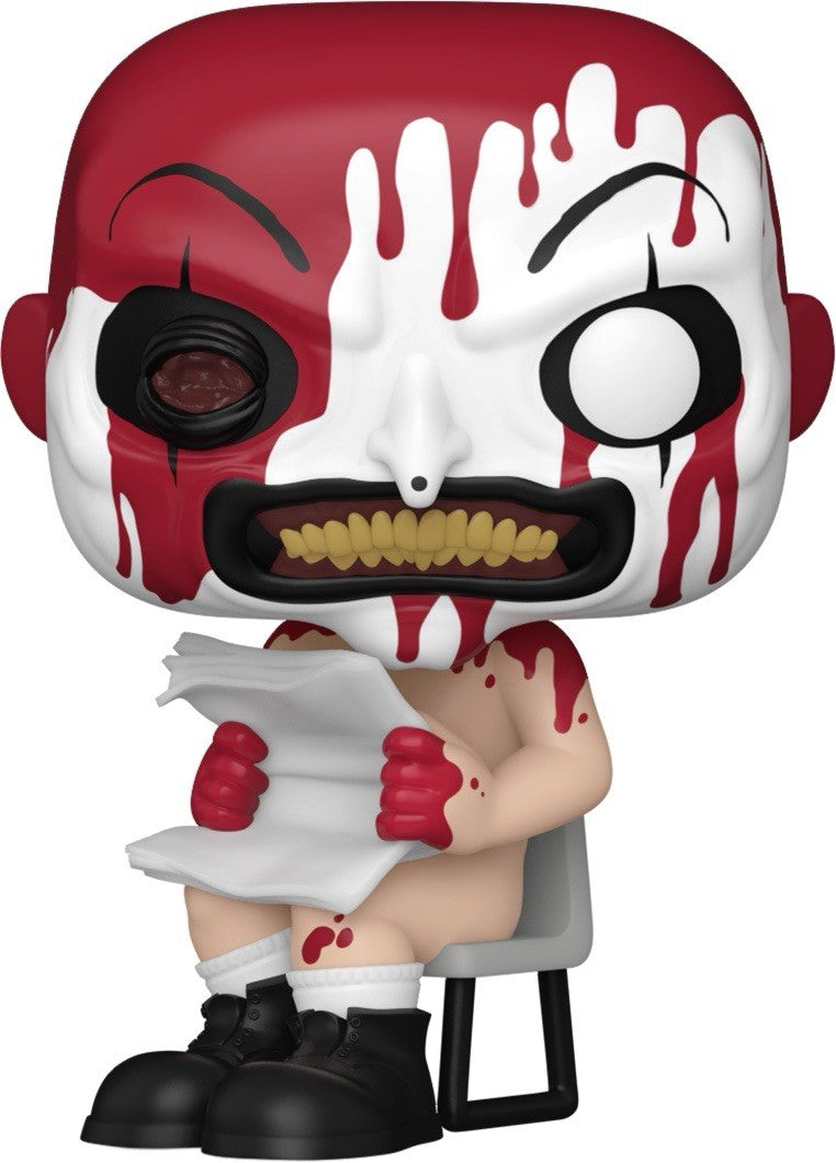 Funko Pop Terrifier Art the Clown #1672 Newspaper Edition W/ Prot In Stk August