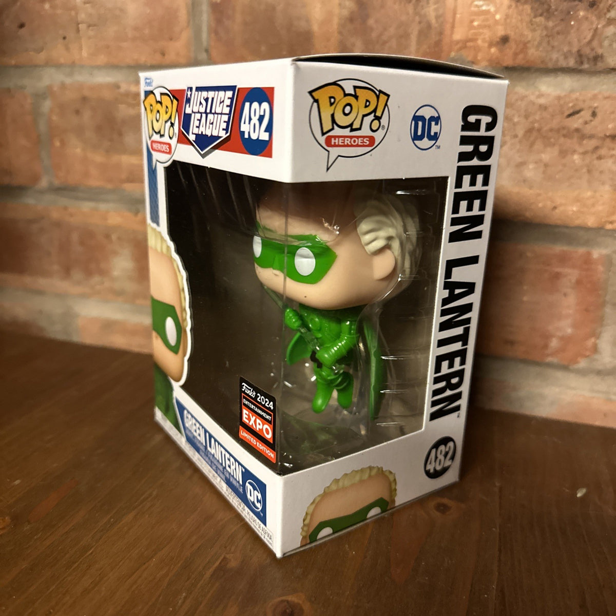 DC Justice League #482 Green Lantern (Kingdom Com) 2024 Chicago Expo Funko Pop0