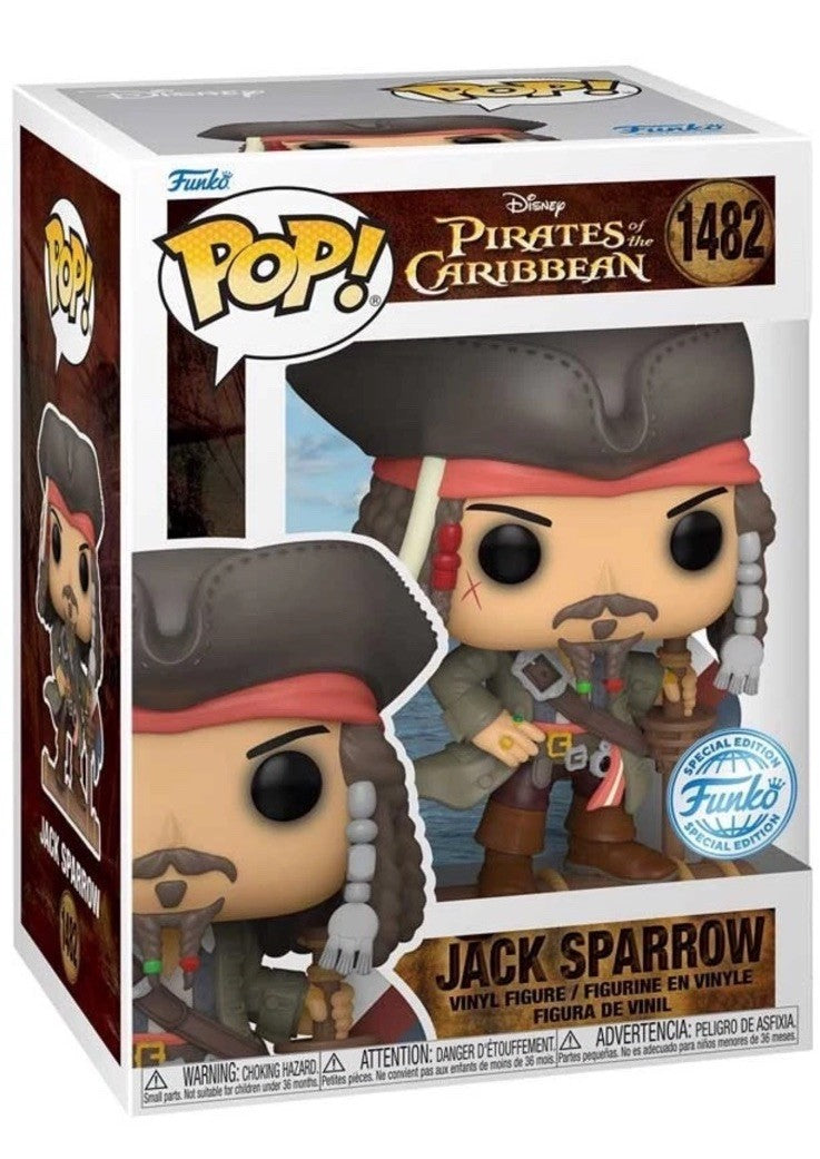 FUNKO POP MOVIES: PIRATE OF THE CARIBBEAN - JACK SPARROW (OPENING) #14820
