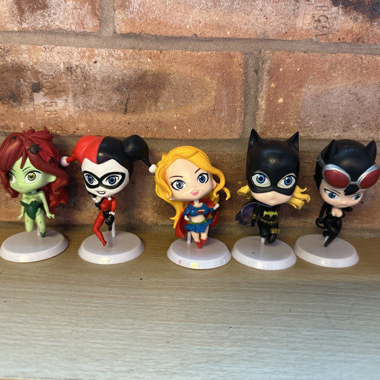 DC Superhero Girls Super Girl Batgirl Harley Quinn Poison Ivy Action Figure0
