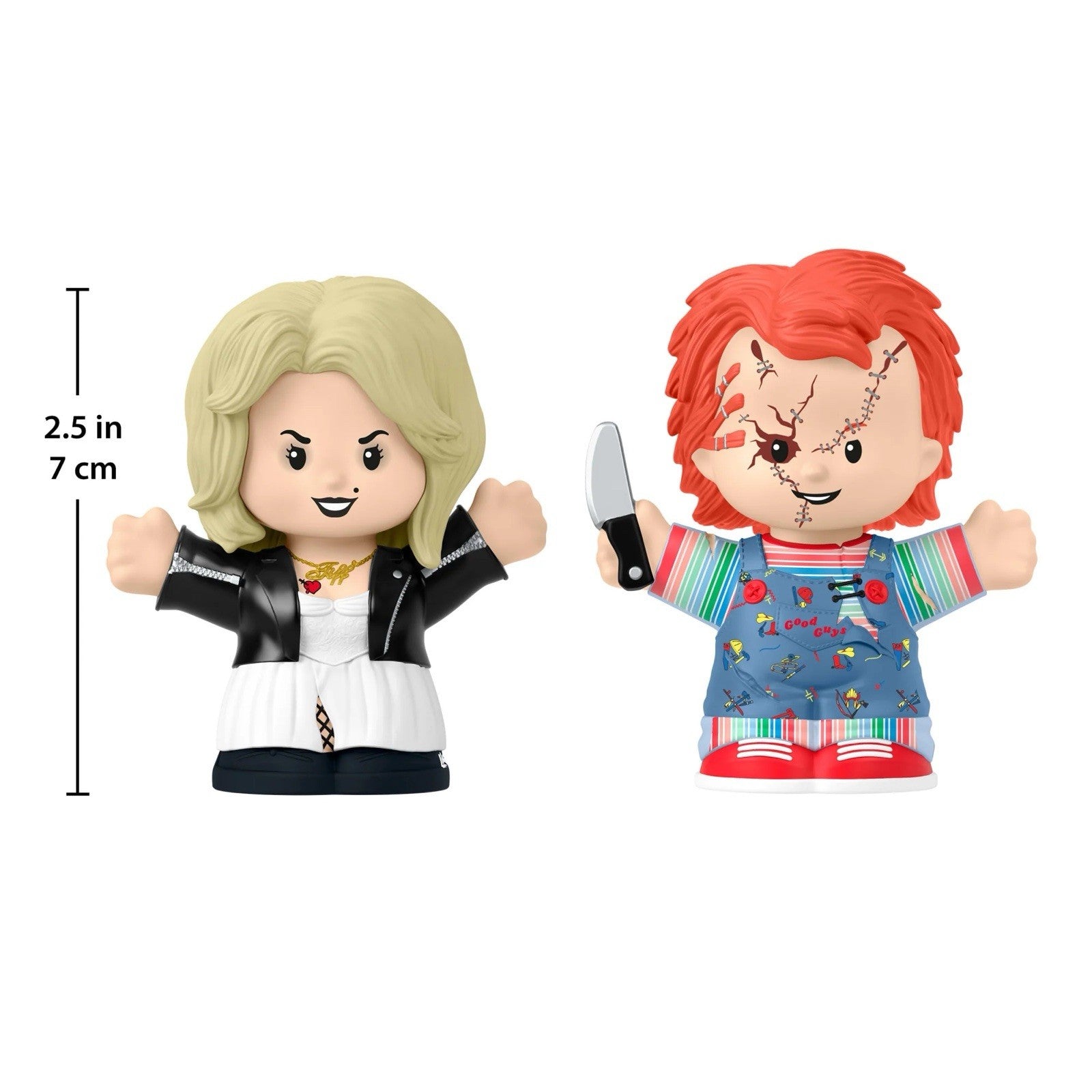 Little People Collector Bride Chucky & Tiffany Movie Special Figure Set In Stk