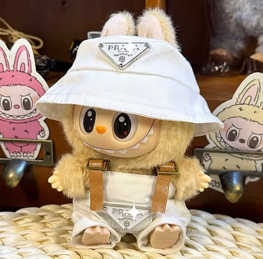 Labubu White Prada dress up set NO DOLL