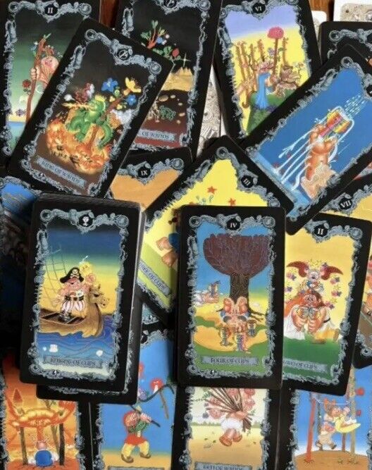 78 Garbage Pail Kids tarot deck sealed collectible cards Adam Bomb retro Cult - SOScollectible