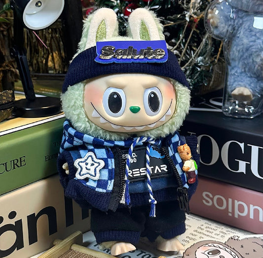 Labubu Salute dress up hat jacket set NODOLL