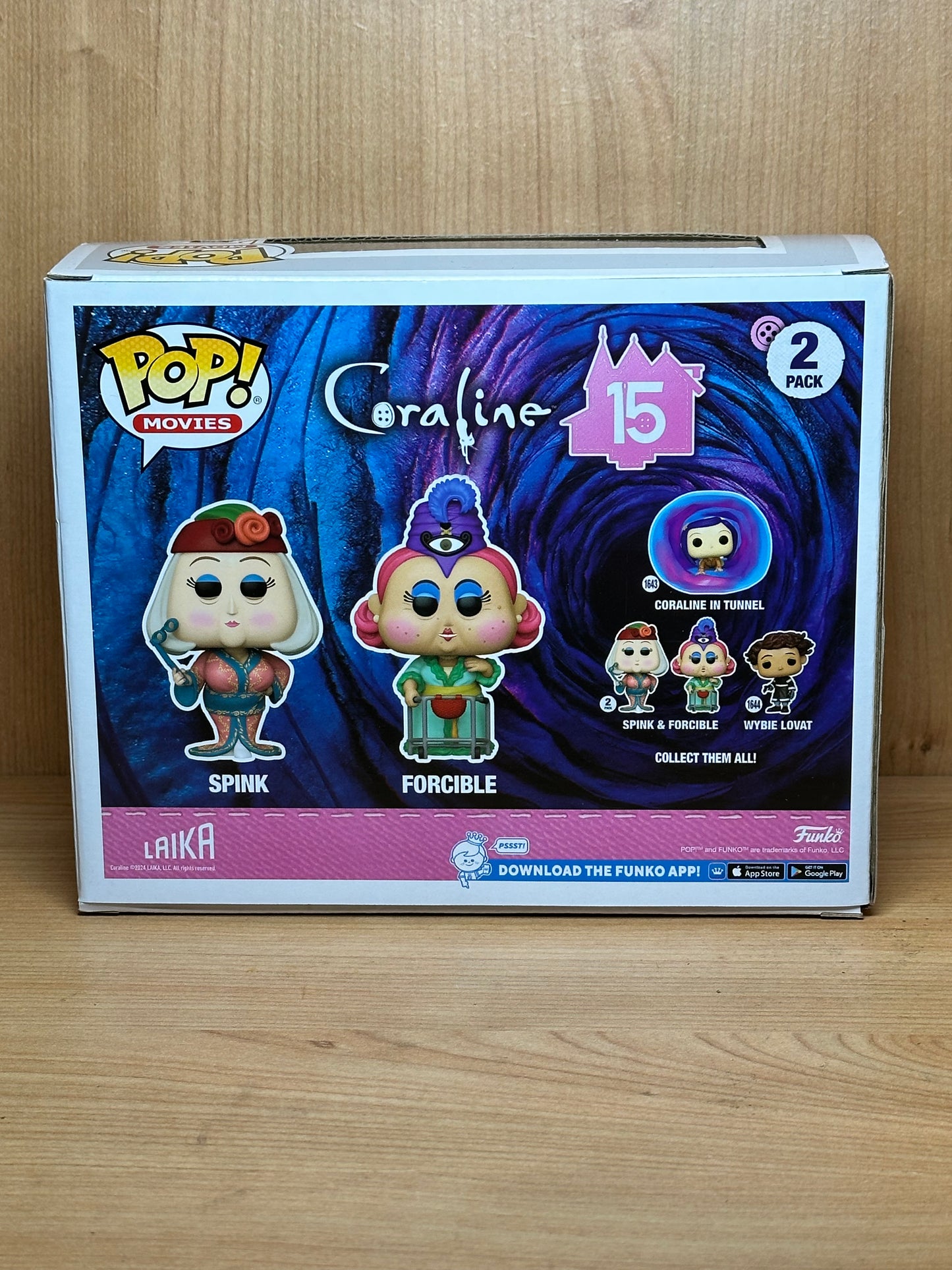 Funko SPINK and Forcible 2 pack from coraline