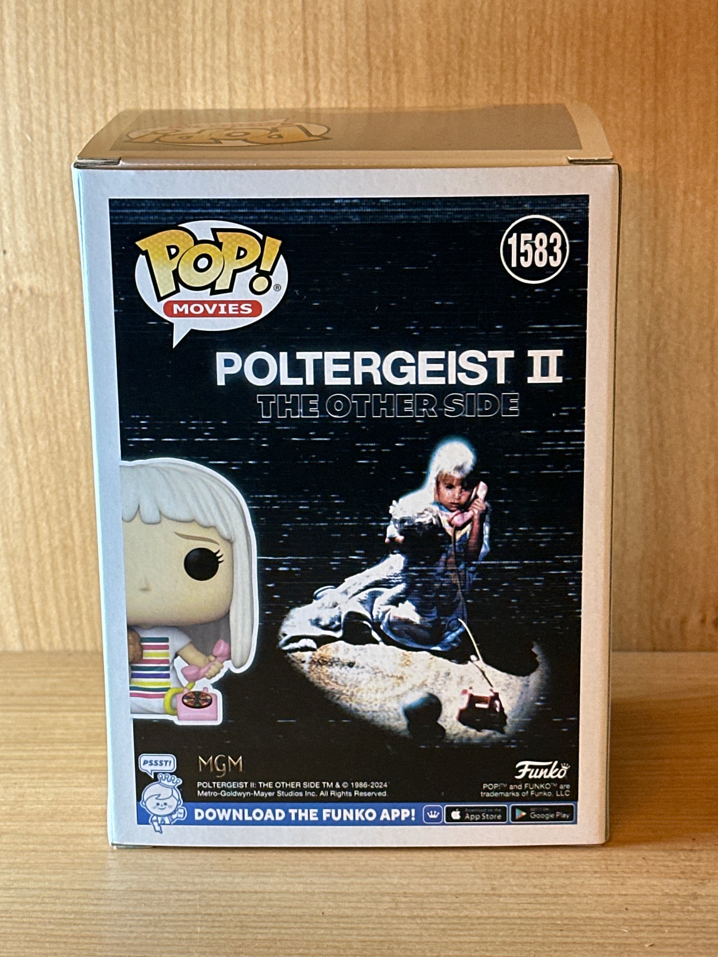 POLTERGEIST 2 CAROL ANNE FREELING 3.75" POP VINYL FIGURE FUNKO 1583