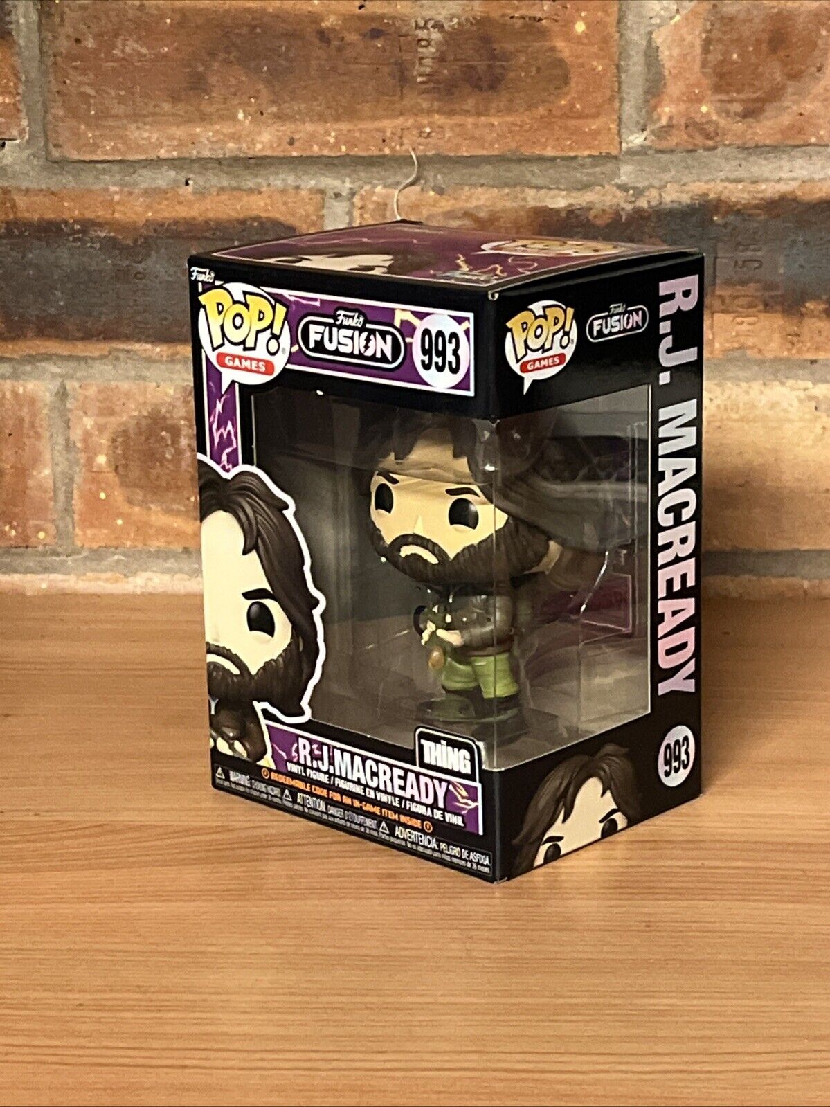 993 R.J. MacReady The Thing Funko Fusion New Game POP In Stk Now Gift Code - SOScollectible