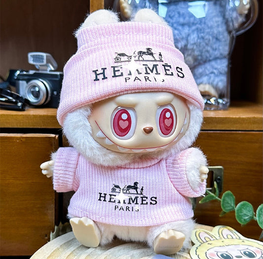 Labubu Pink Hermes  dress up set NO DOLL