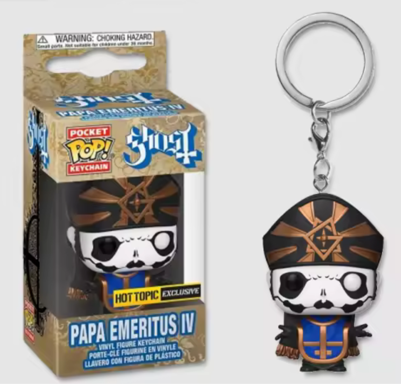 Funko POP Keychain Papa Emeritus Iv Vinyl Action Figure Collection Limited Edition