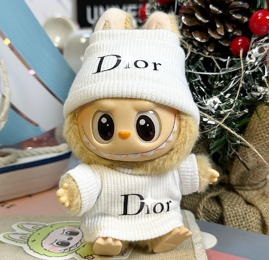 Labubu Dior dress up hat and top